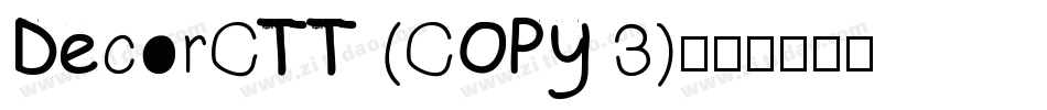 DecorCTT (COPY 3)字体转换
